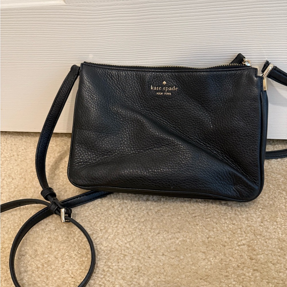 Kate Spade Midnight Black Crossbody Bag